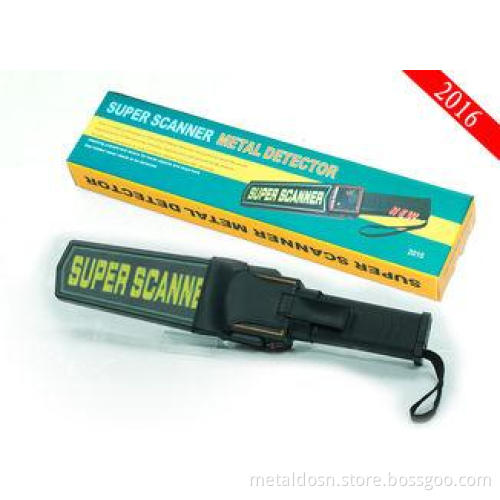 Stock Handheld Metal Detector Wand , Super Scanner Metal De